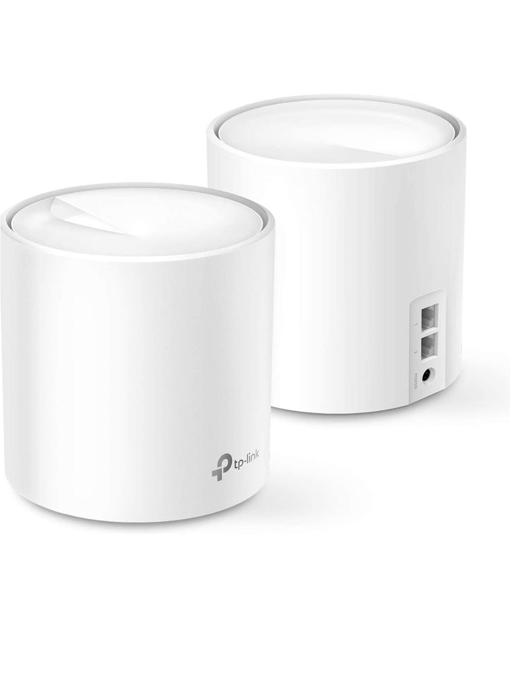 TP-Link Deco Mesh WiFi System in White and Teal Accents
